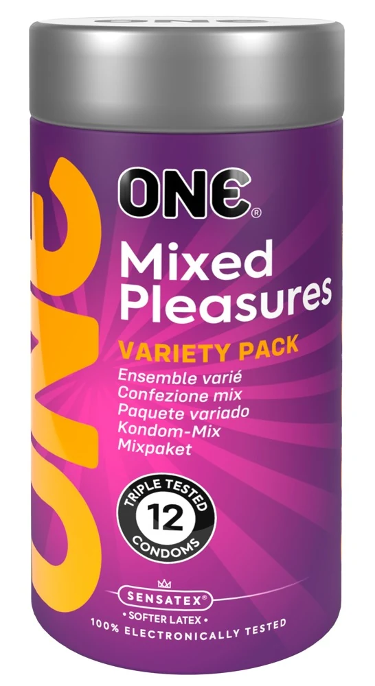 ONE Mixed Pleasures condoomset 12 stuks