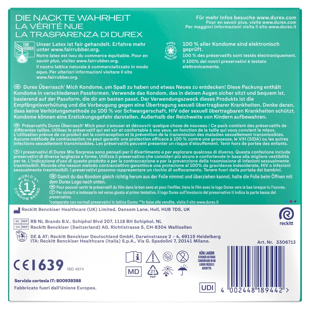 Durex condoom verrassingspakket 30 stuks