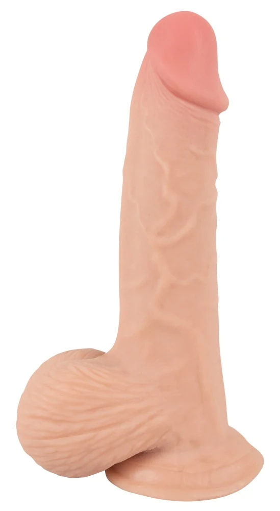 Nature Skin Dildo with moveable 18,7 cm