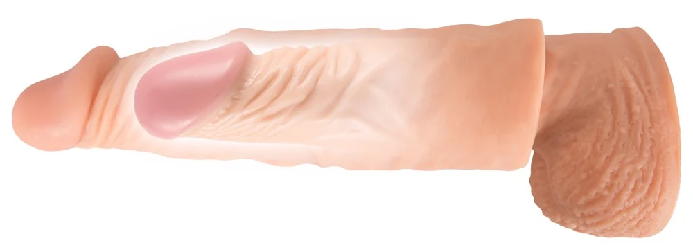 Nature Skin Extension Sleeve +3cm penishülle