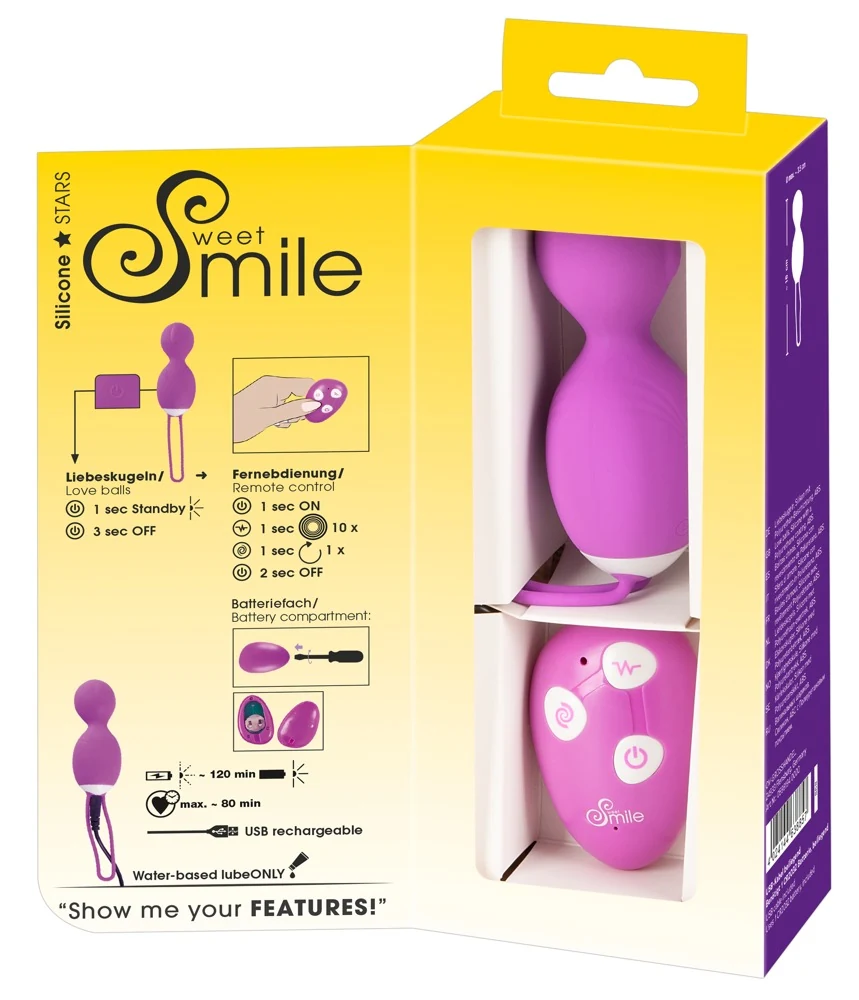 Sweet Smile RC Rotating Love Ball liefdesbal