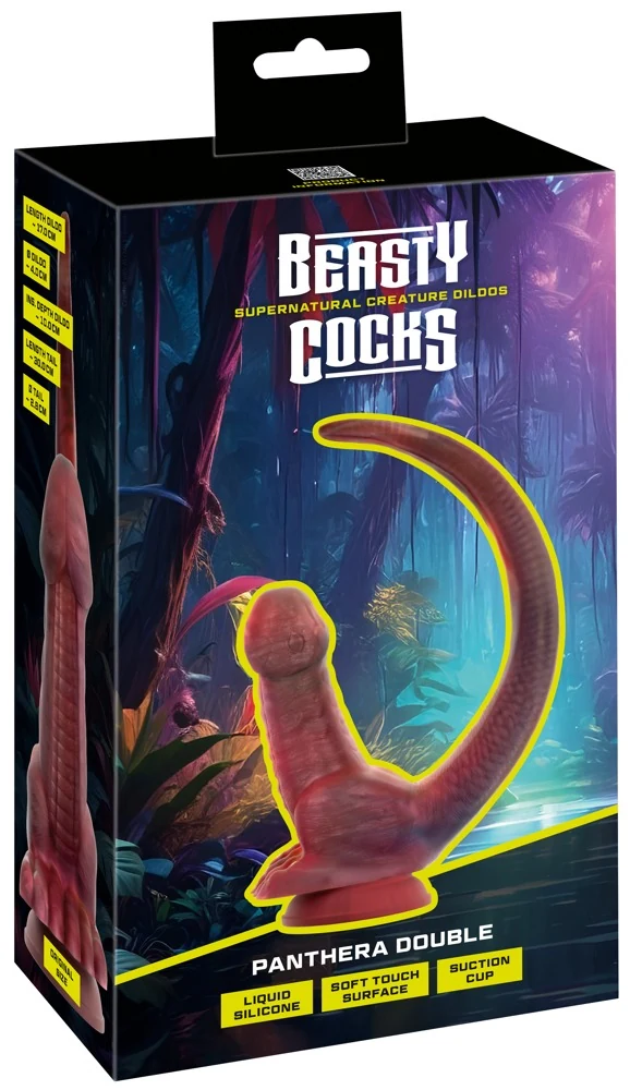 Beasty Cocks Panthera Double 17 cm dildo
