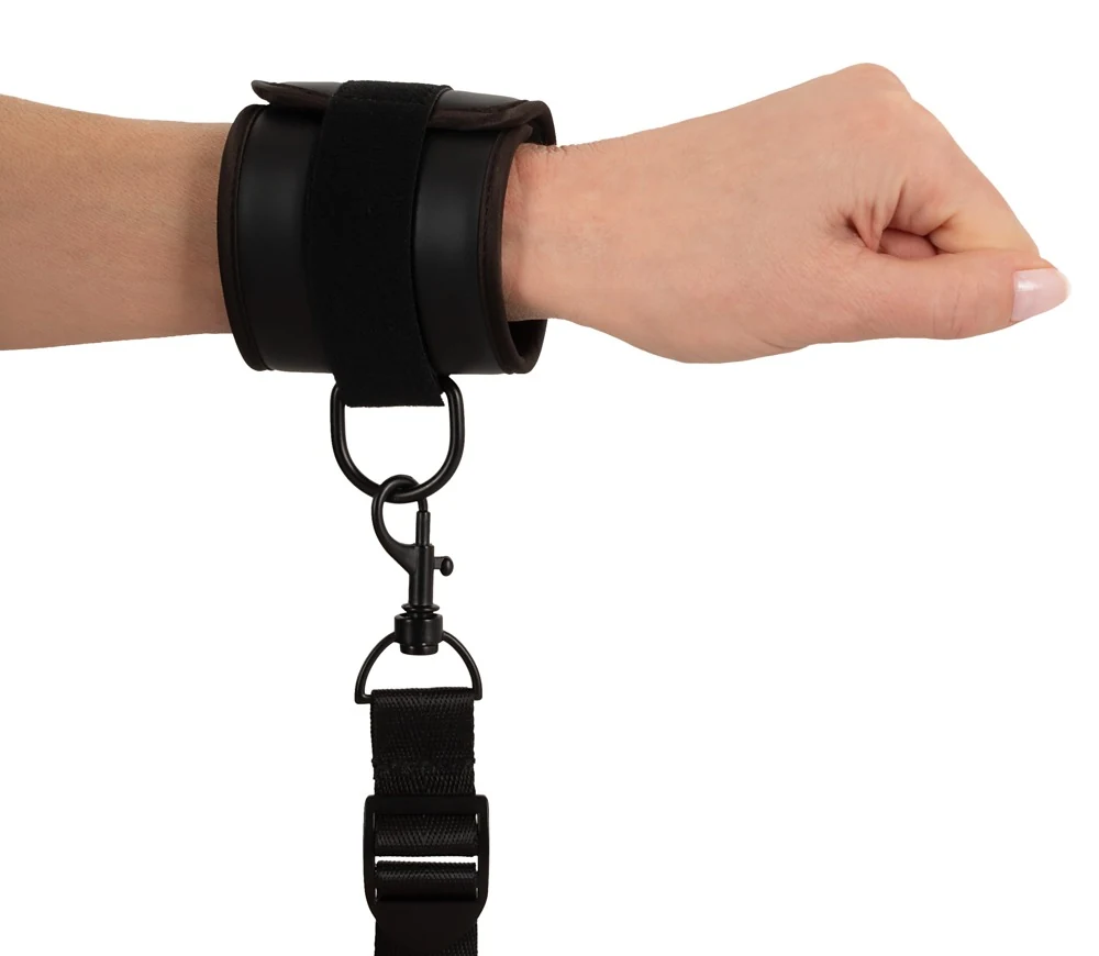 Vegan Fetish Bettfessel-Set bondage fesseln