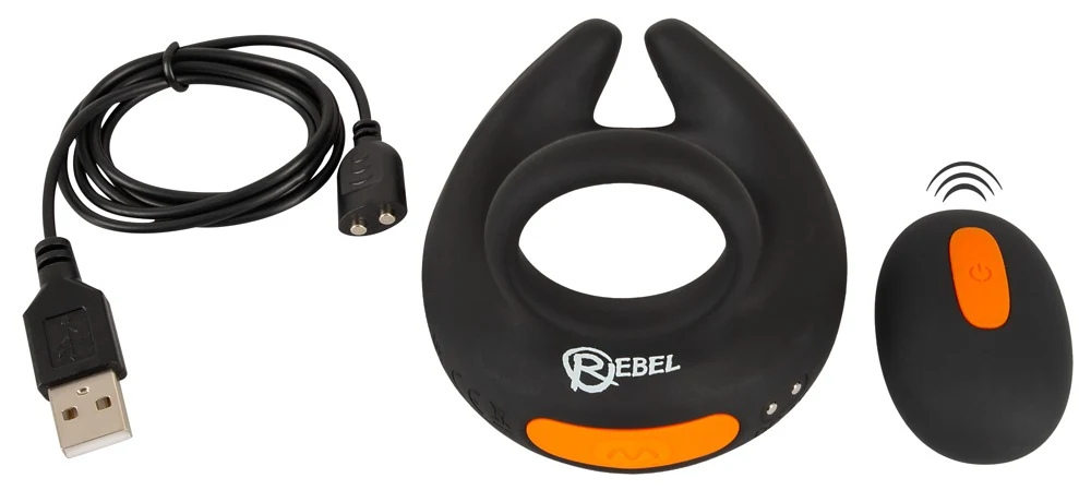 Rebel RC Scrotum Stimulator with Vibration penisring