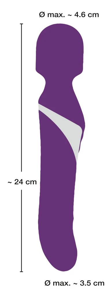 JAVIDA Wand Pearl Vibrator 24 cm
