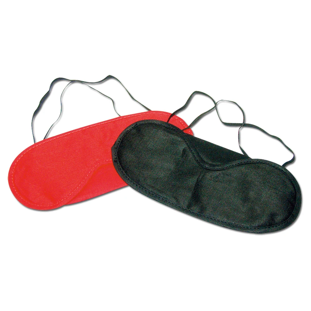 Cottelli ACCESSOIRES Augenmasken-Set rot/schwarz masken knebel