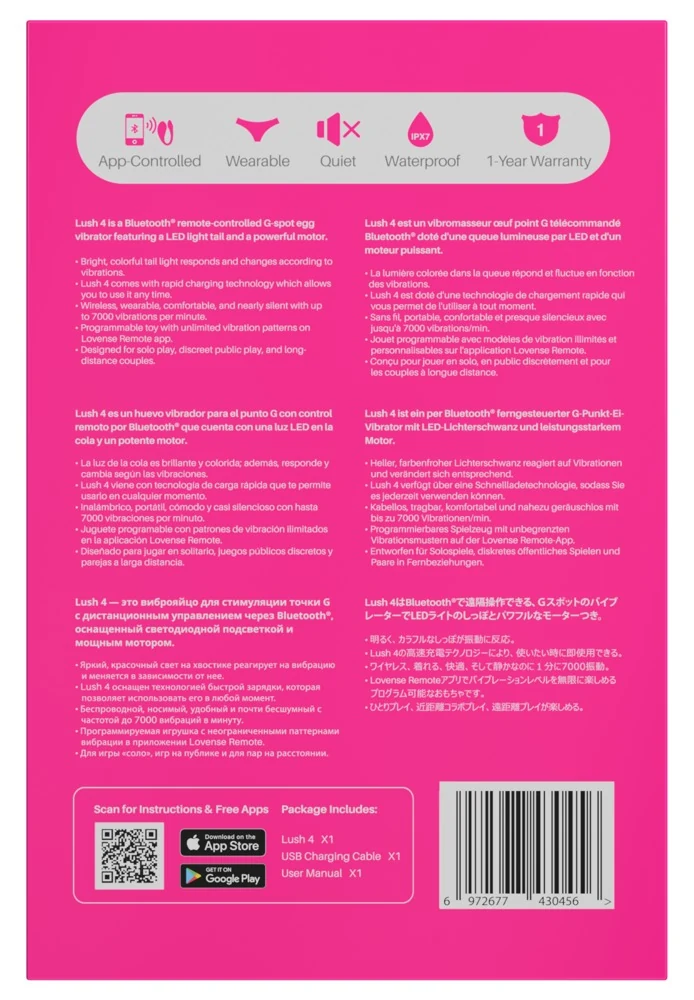 Lovense Lush 4 vibrator