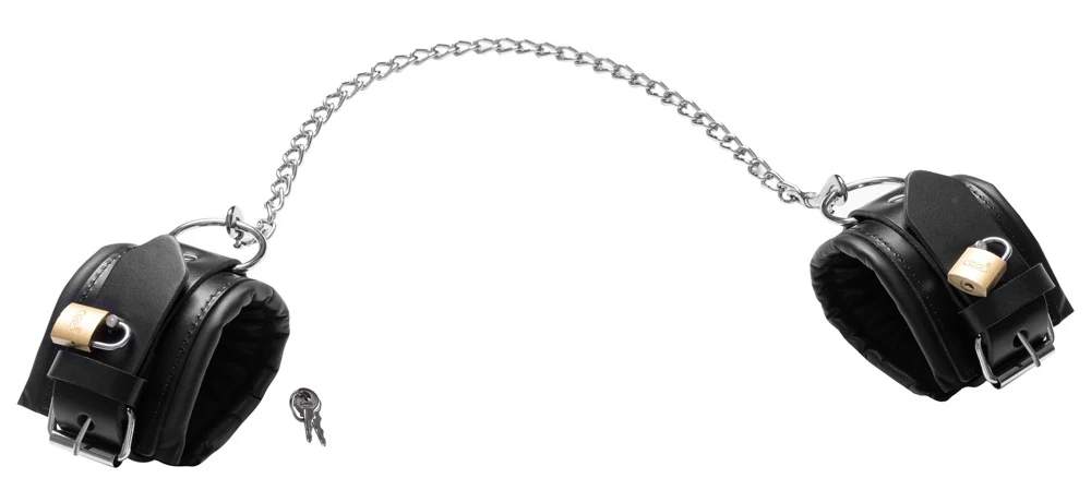 ZADO Fußfessel aus Leder bondage fesseln