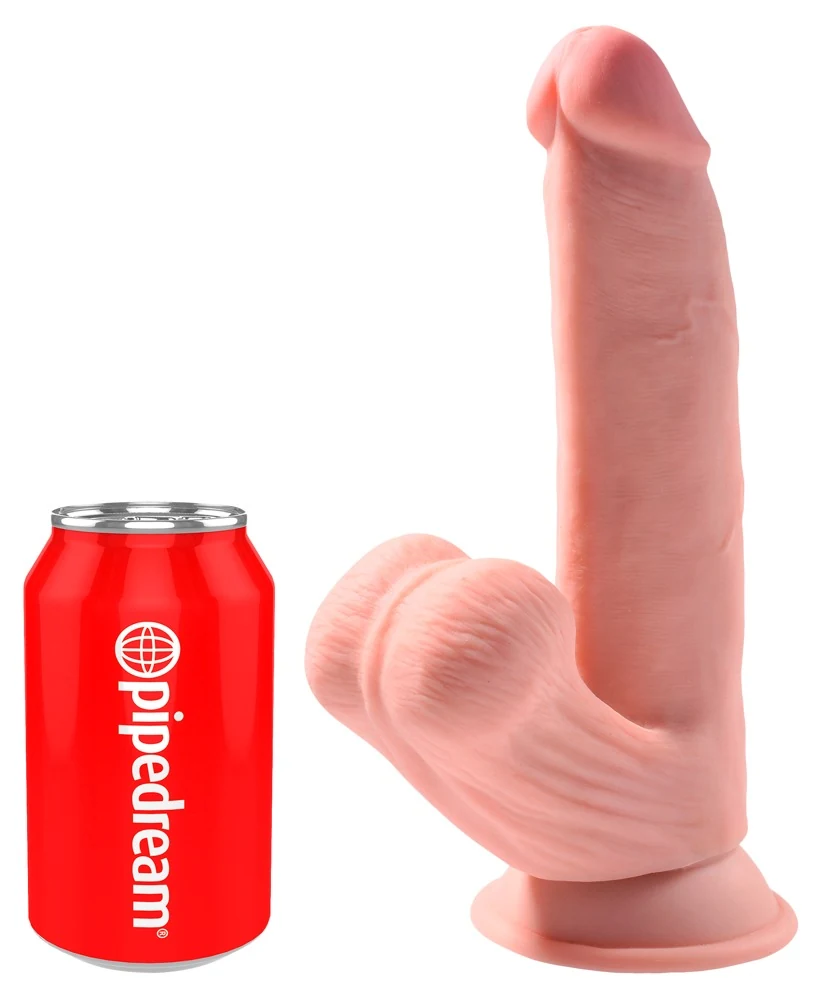 King Cock Plus Triple Density with Swinging Balls 24,5 cm dildo