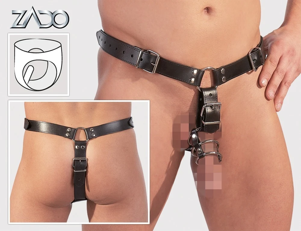 ZADO String aus Leder