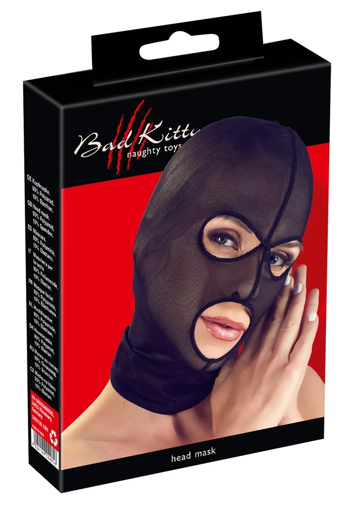 Bad Kitty Kopfmaske masken knebel