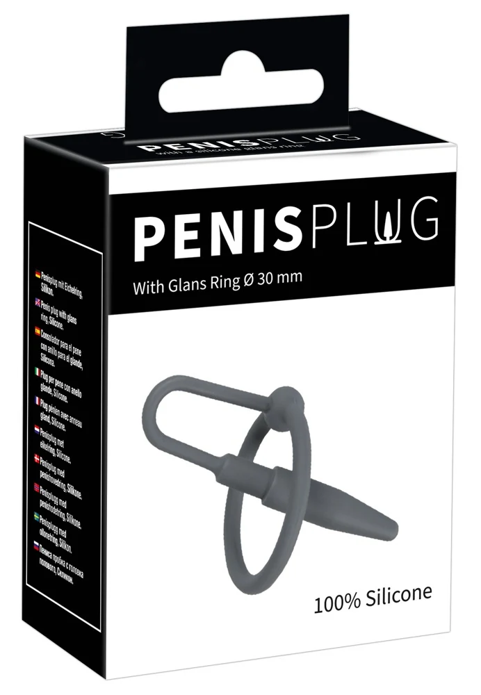 Penisplug With Glans Ring harnröhrenstimulation