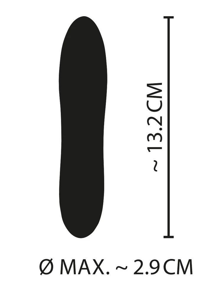 Cuties Minivibrator 13,2 cm vibrator