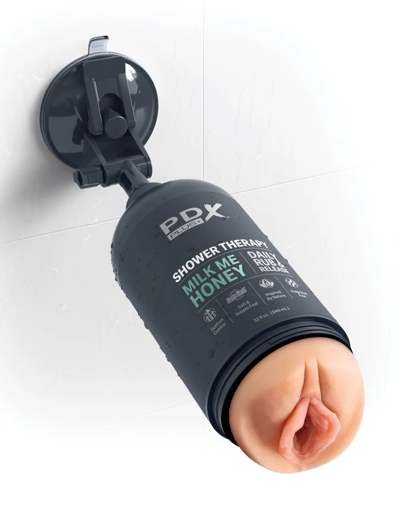 PDX Plus Shower Therapy Milk Me Honey masturbator