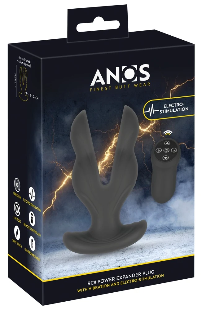 ANOS RC Power Expander Plug 11 cm anal toy