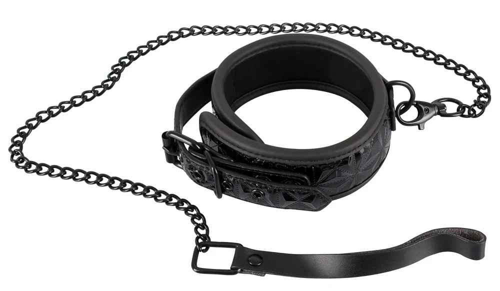 Bad Kitty Halsfessel mit Leine bondage fesseln
