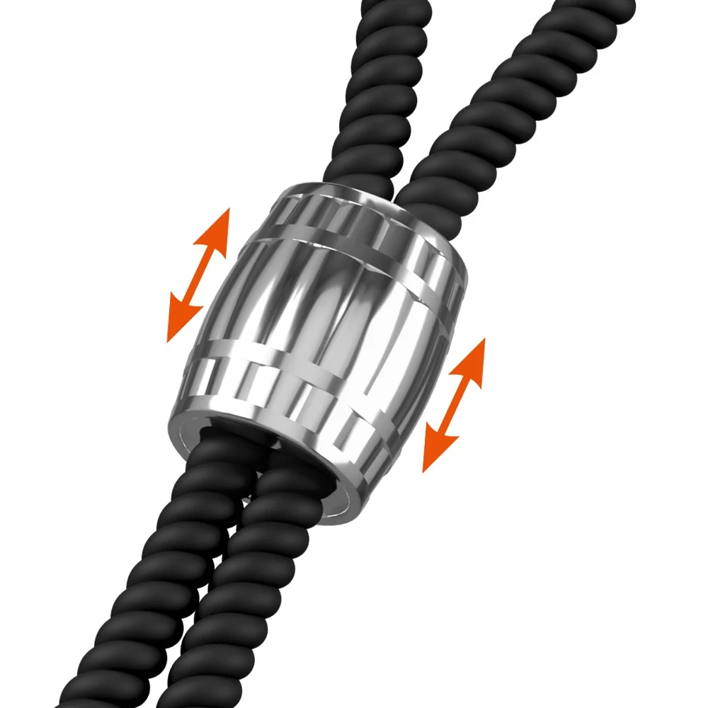 Rebel Heavy Rope Cock Strap with two Loops penisring
