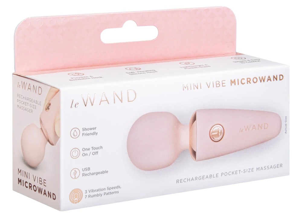 le Wand Mini Vibe Microwand vibrator