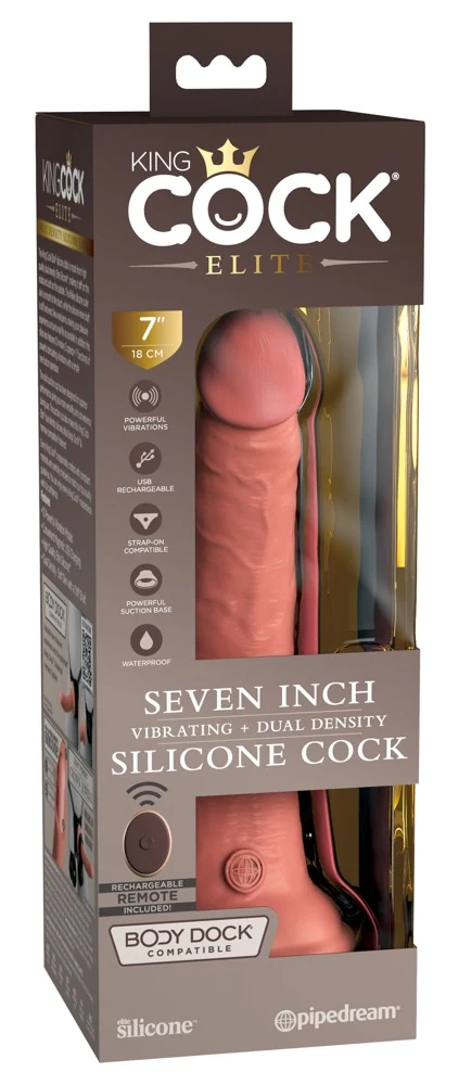 King Cock Elite 7“ Silicone RC 21 cm dildo