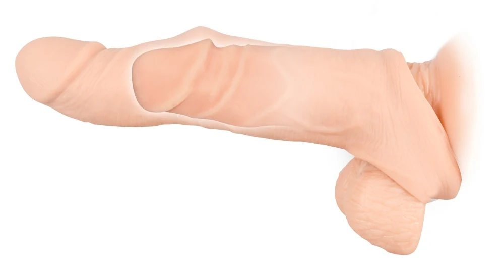 Nature Skin Penis Sleeve with Extension penishülle