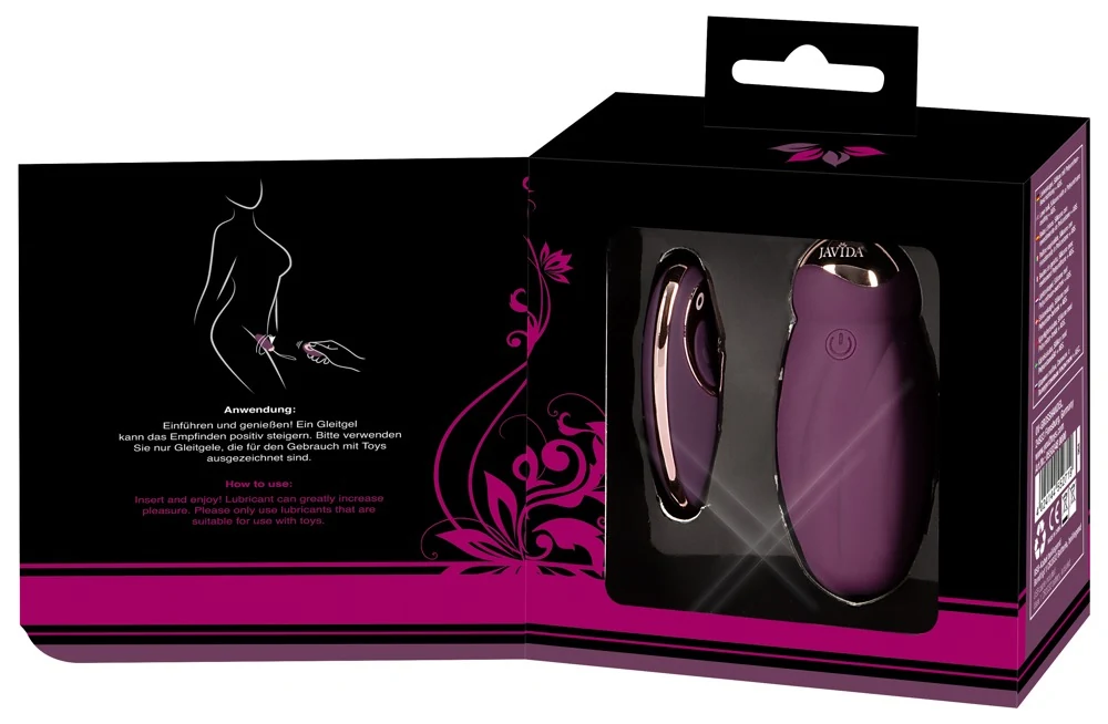 JAVIDA Rotating Love Ball 18,5 cm vibrator