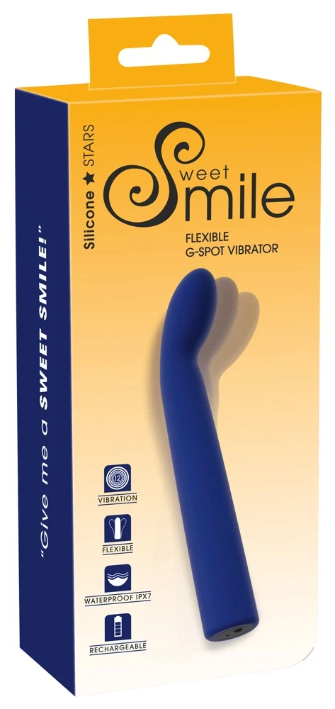 Sweet Smile Flexible G-Spot Vibrator 18,6 cm