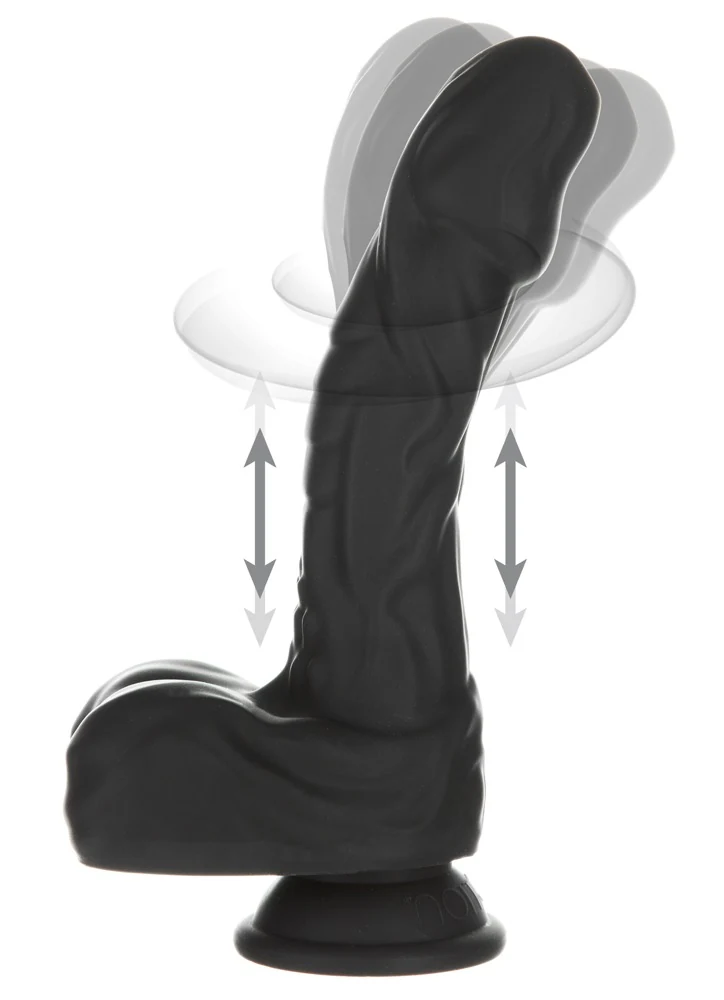 Naked Addiction 8,6" Rotating Thrusting Vibrating Dong vibrator